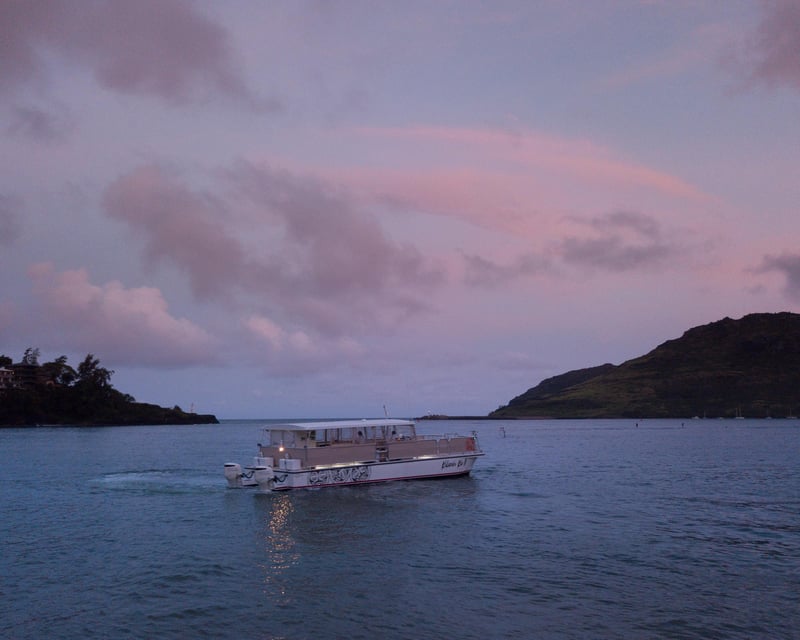 Sunset Catamaran Cruise in Lihue