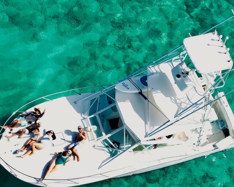 Private Full-Day Boat Charter to Icacos or Palomino, Fajardo
