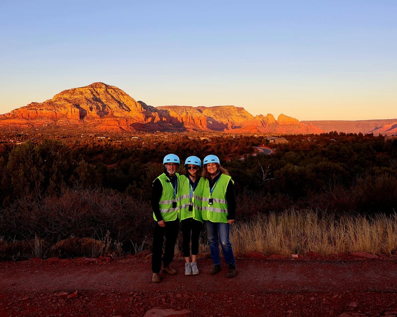 Sunset E-Bike Tour Through Sedona's Red Rock Views
