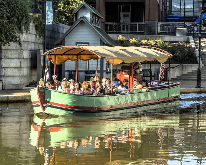 Historic Canal Tour on Richmond's Canal Walk