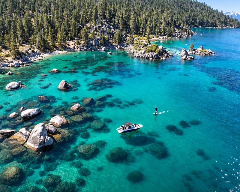 Private Lake Tahoe Boat Charter & eFoil Experience