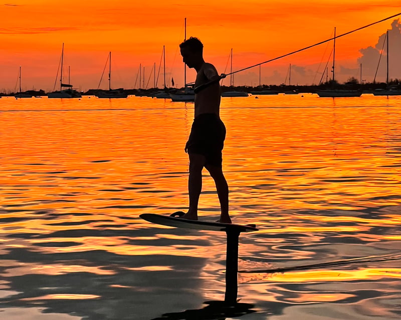 Private Wake Foiling Session for All Levels in Key West