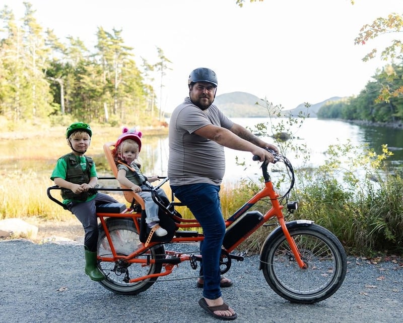 Family E-Bike Rental for Acadia National Park