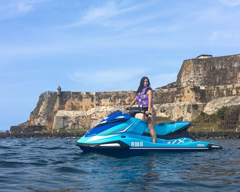 El Morro Fortress Jet Ski Tour in Old San Juan