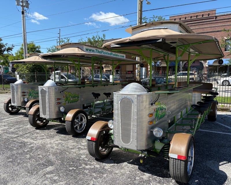 Private Pedal Pub Tour of Downtown Indianapolis