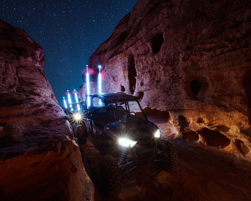 Private Dark Sky Stargazing ATV Tour in Sand Hollow