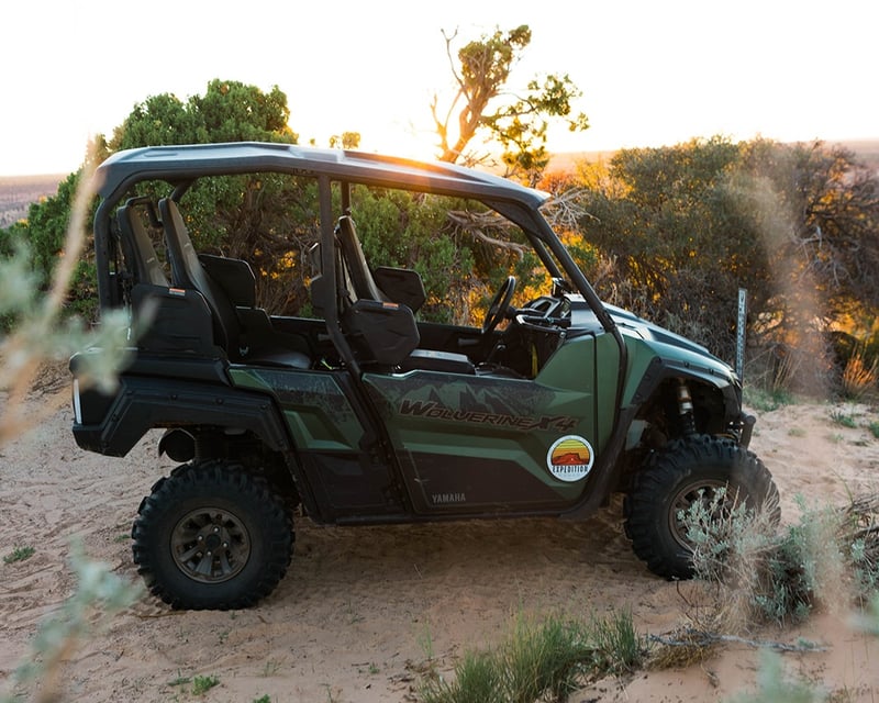 Coral Pink Sand Dunes Sunset UTV Tour from Kanab
