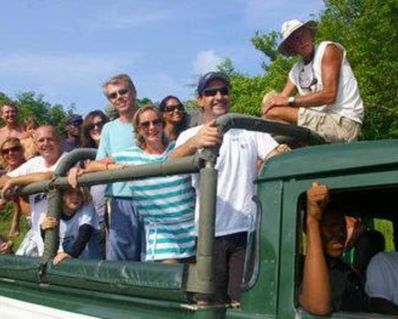 Jeep Safari & Zip Line Tour to Errard Waterfall