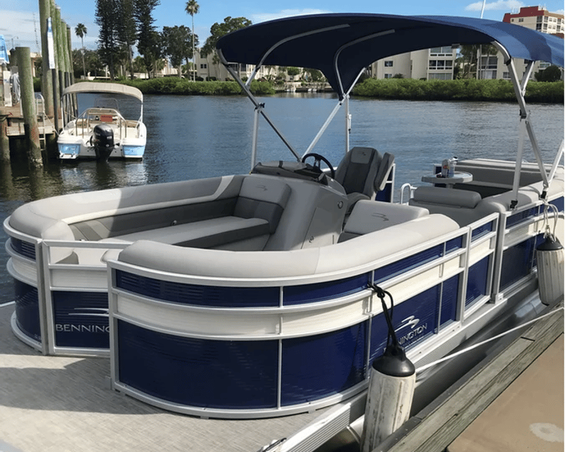 22' Pontoon Boat Rental in Venice, FL