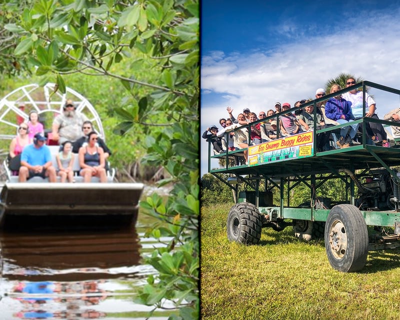 Explore the Everglades Private Combo Airboat Tour