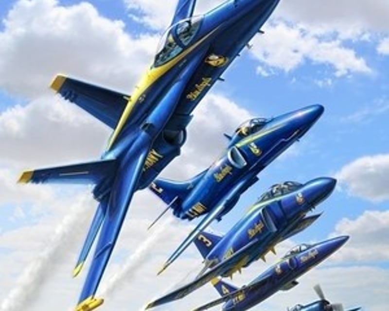 Blue Angels Practice Cruise From Orange Beach