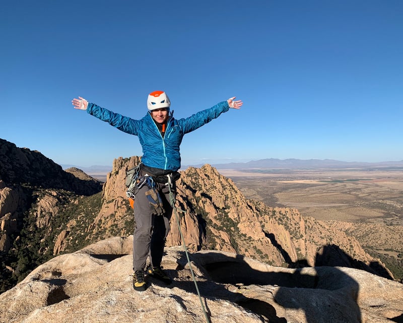 Guided Cochise Stronghold Rock Climbing from Tucson