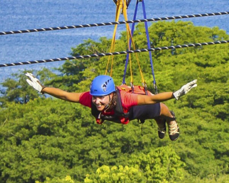 Ocean-View Zipline & Wildlife Sanctuary Tour in Guanacaste