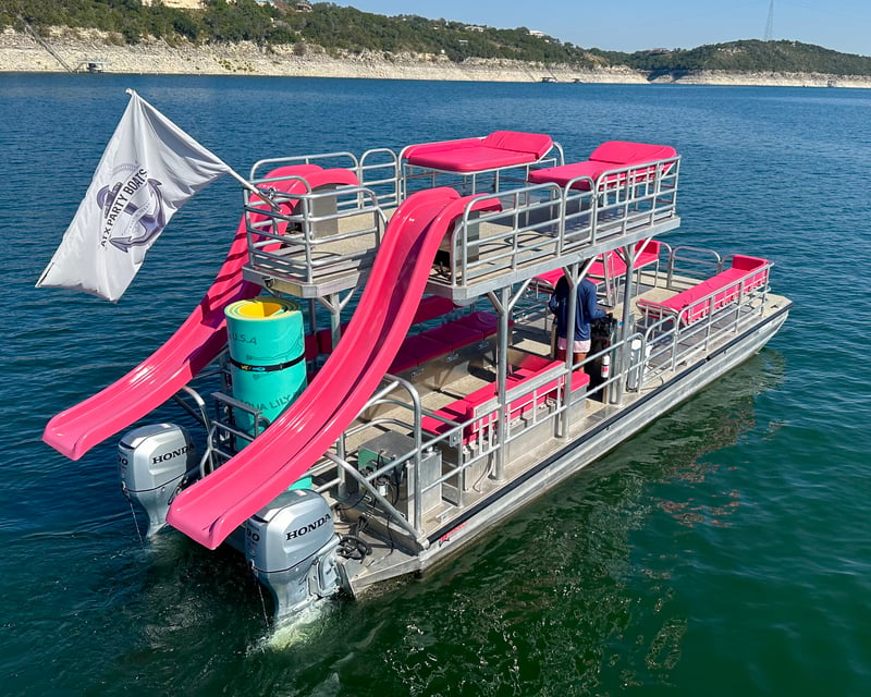 Cruise Lake Travis on a Double-Decker Party Boat