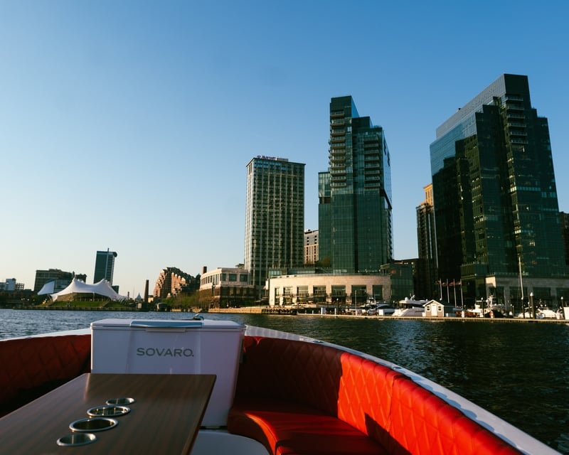 Private 18' Picnic Boat Cruise on Baltimore's Inner Harbor