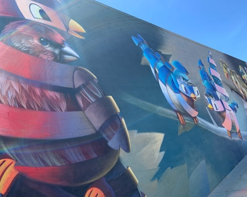 Lancaster, CA Walking Food Tour with Murals & Museum