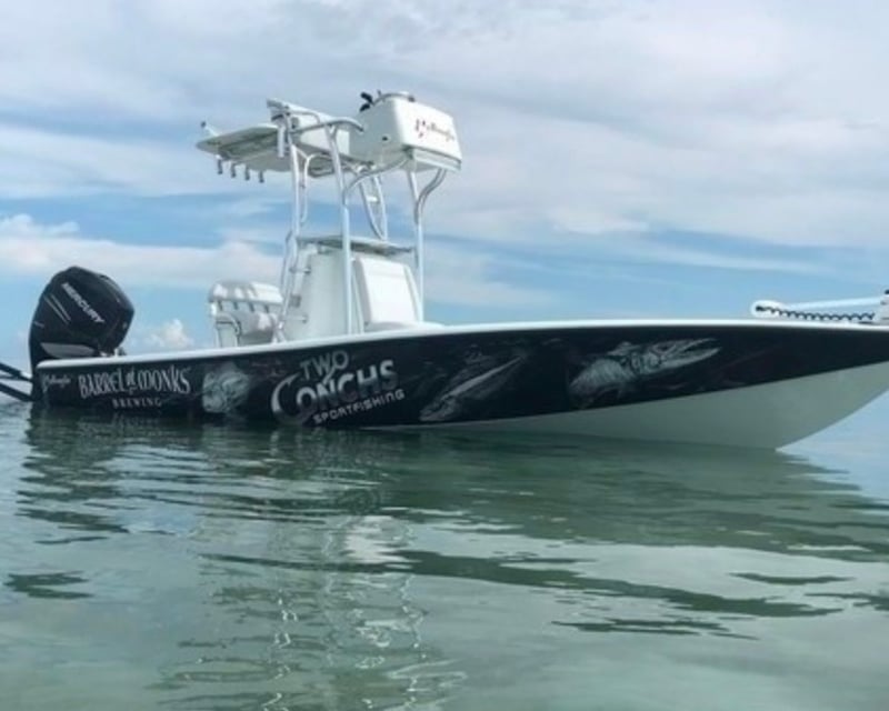 Fishing Charter in Oak Island on a 24' Yellowfin