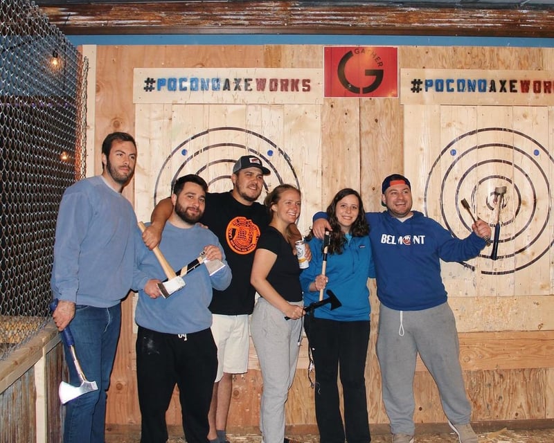 Indoor Axe Throwing in Lakeville, PA