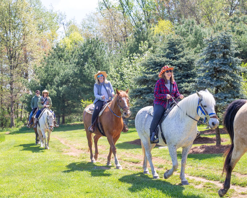 Historic Estate Horseback Trail Ride in Lancaster County
