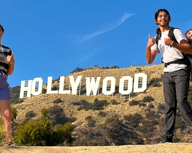 Guided Hollywood Sign Hike Behind the Sign in Los Angeles