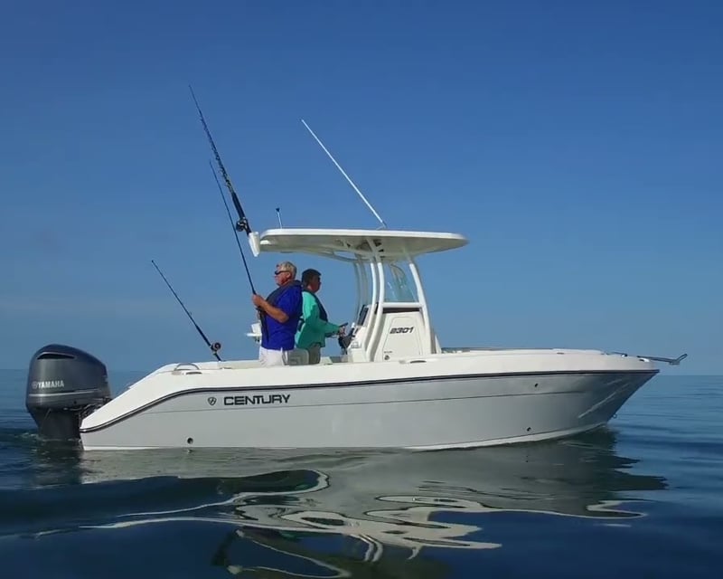 23' Center Console Fishing Boat Rental in Key West