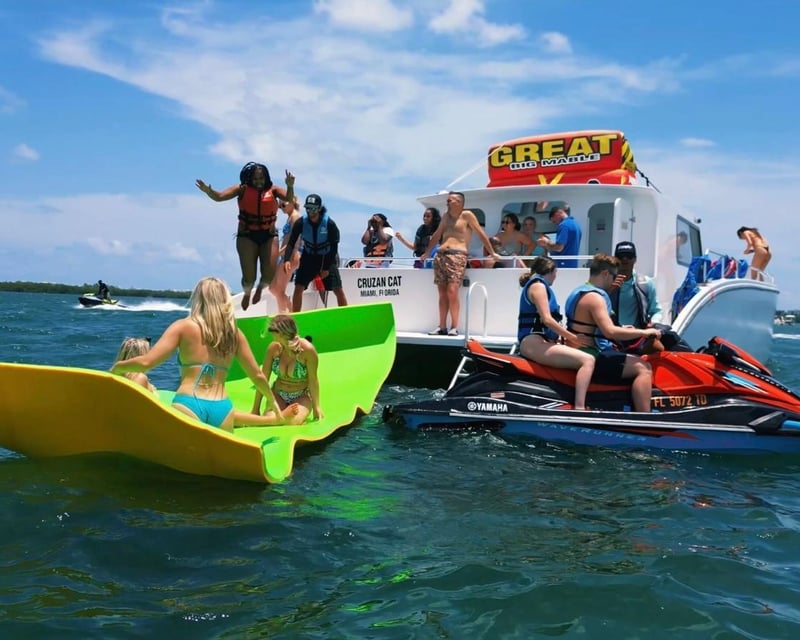 Miami Catamaran Cruise with Jet Ski & Banana Boat Rides