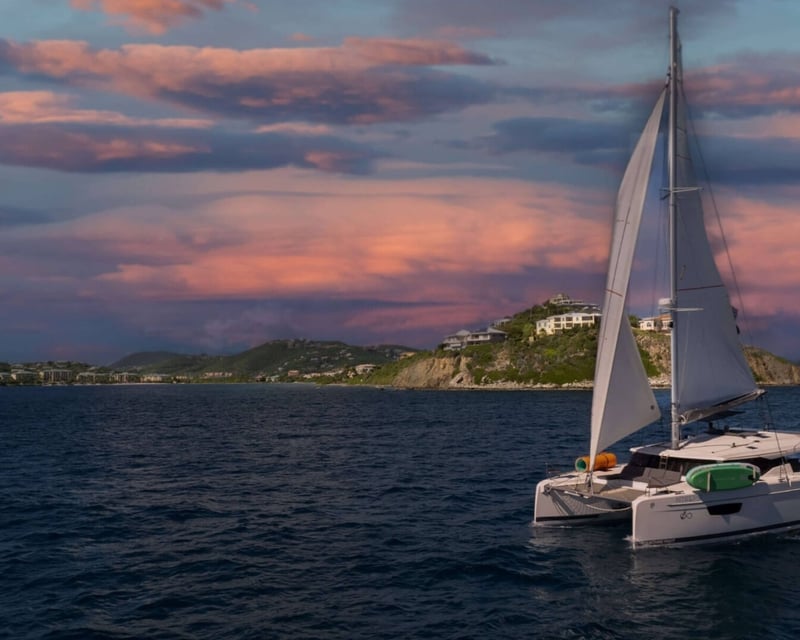 Private Sunset Yacht Sail in St. Thomas