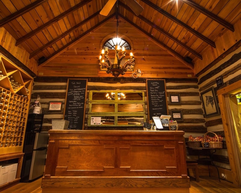 Muscadine Wine Tasting at Tsali Notch Vineyard, Madisonville
