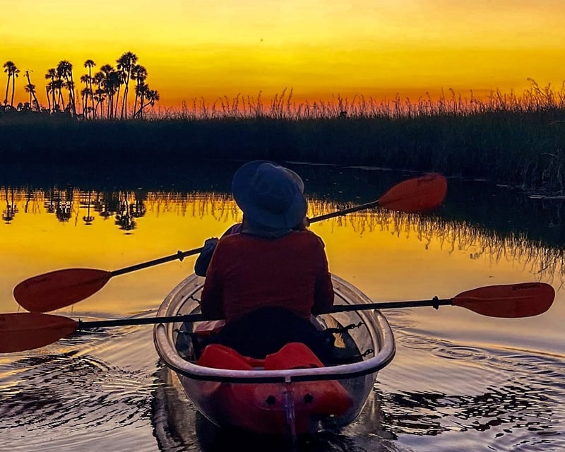 Weeki Wachee Sunset Clear Kayak Tour