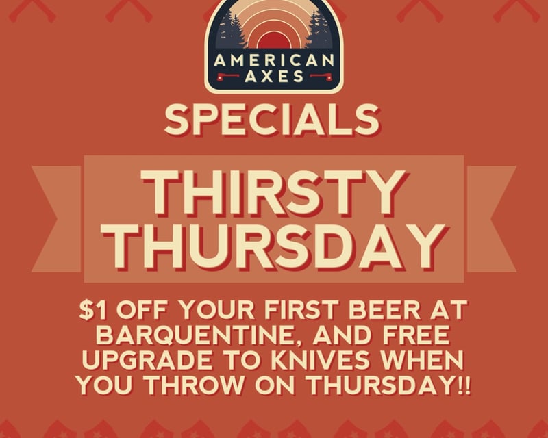 Thursday Axe Throwing in Edgewater