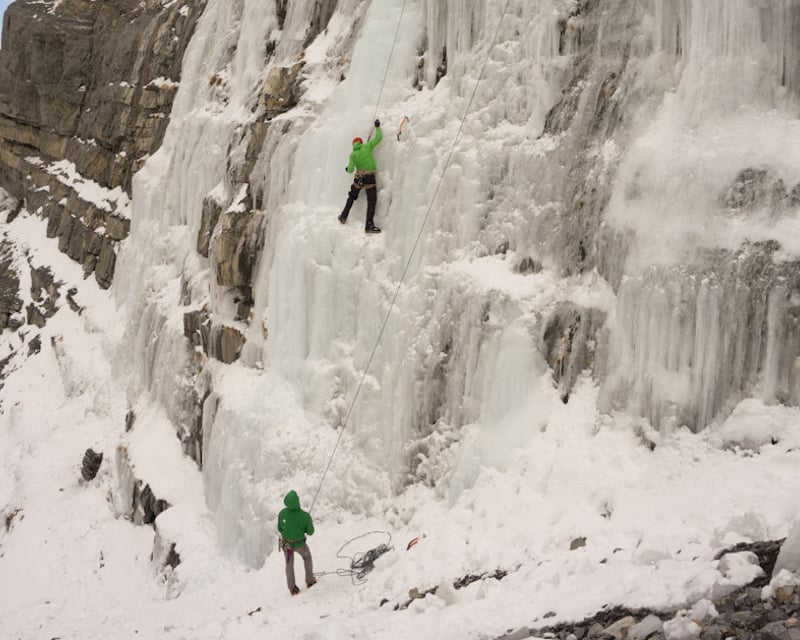 Ice Climbing Clinic in Salt Lake City