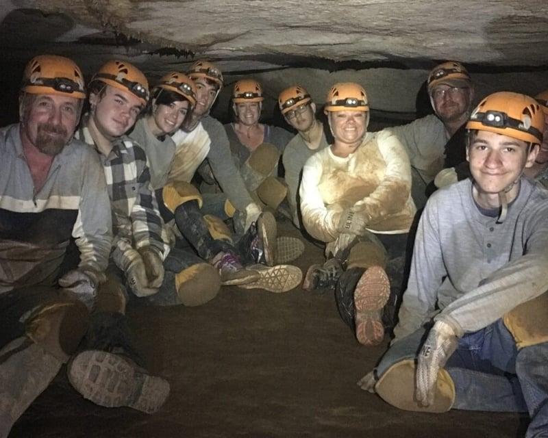 Wild Cave Crawling Tour at Raccoon Mountain Caverns