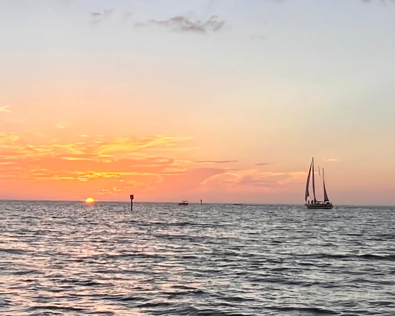 Gulfport Sunset Cruise With Skyway Bridge Views