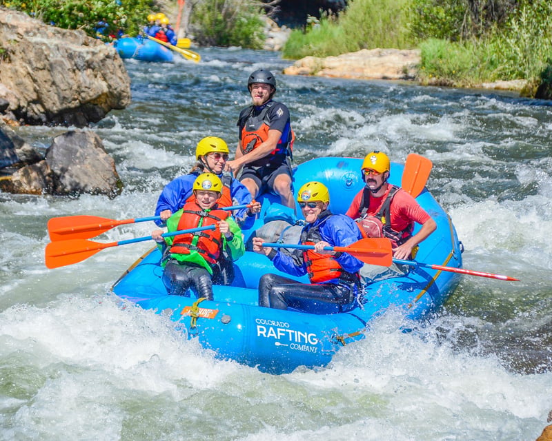 Guided Clear Creek Rafting: Beginner Trip