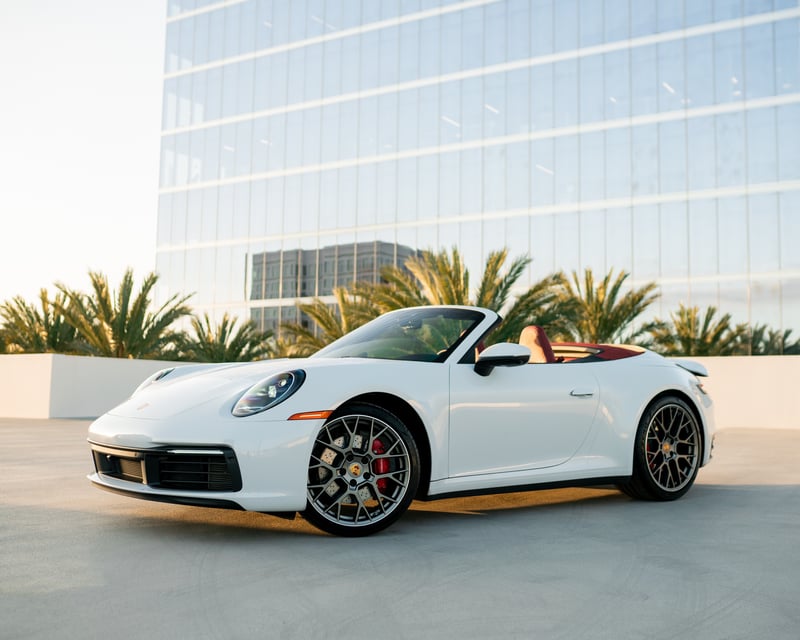 Porsche 911 Convertible Rental in Huntington Beach