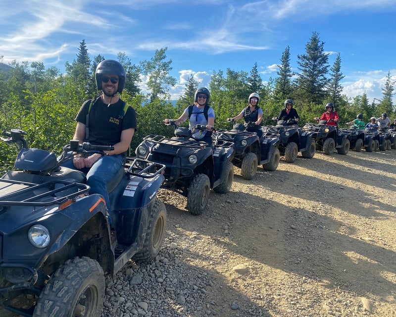 Drive a Guided ATV Tour in Alaska With BBQ Meal