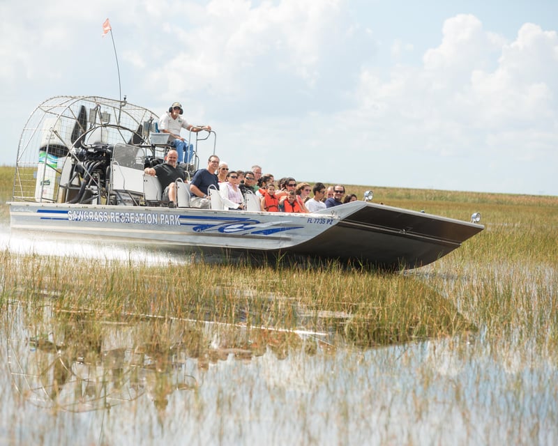40-Minute Everglades Airboat Tour in Weston