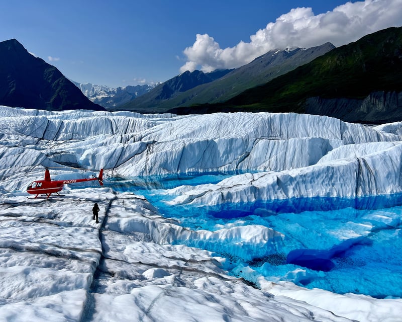 Take a Private 2-Stop Matanuska Glacier Helicopter Tour