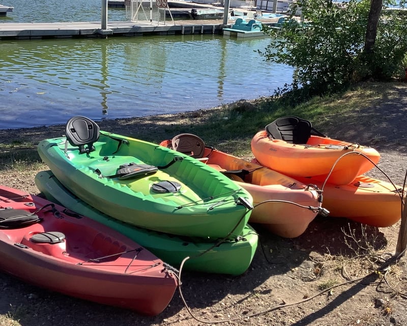 Tandem Kayak Rental at Burney Falls