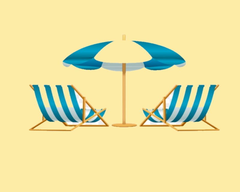 1-Day Beach Chair & Umbrella Rental in Venice, FL
