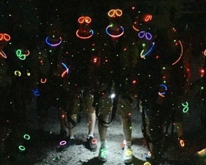 Glow-In-The-Dark Zip Line Tower Tour In Kansas