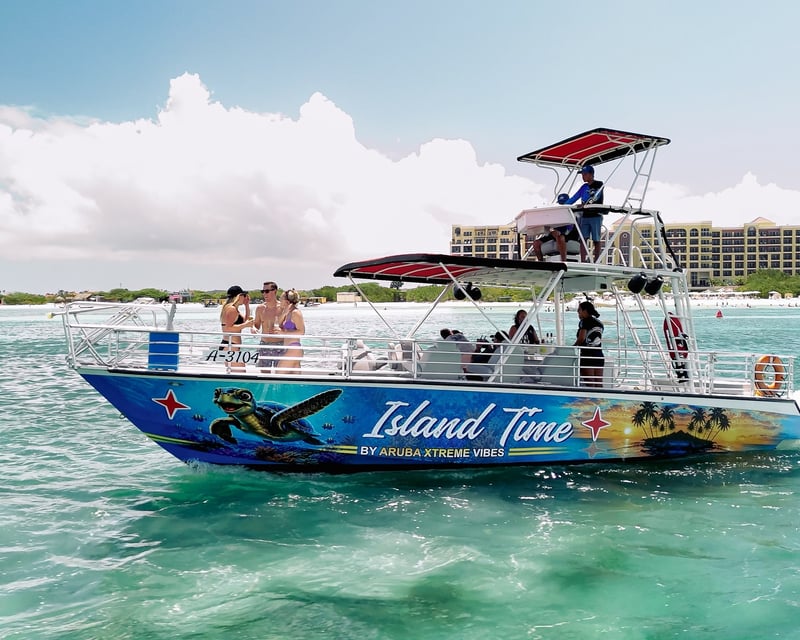 Private Reef Bottom Fishing Charter in Palm Beach, Aruba