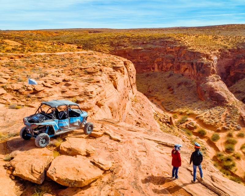 Box Canyon & Sand Dunes UTV Tour in Hurricane, Utah