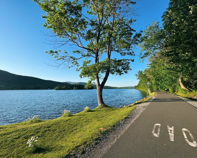Lakeside Rail Trail E-Bike Tour in the Berkshires