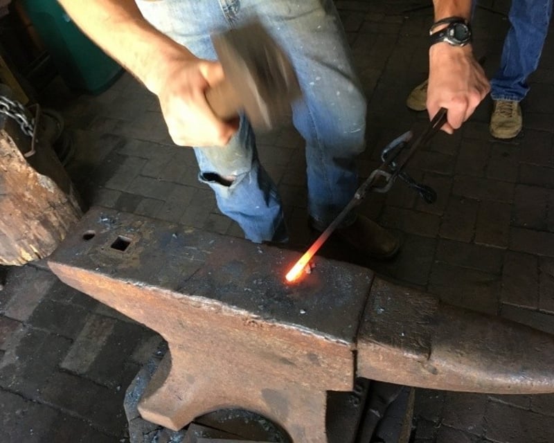 Beginner Blacksmithing Class in Hillsborough, NC