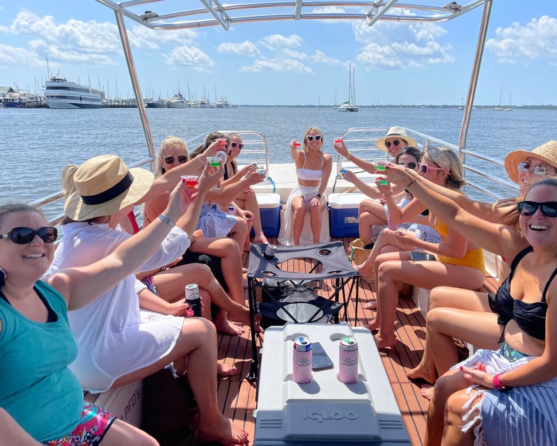 Private Charleston Harbor Happy Hour Boat Cruise