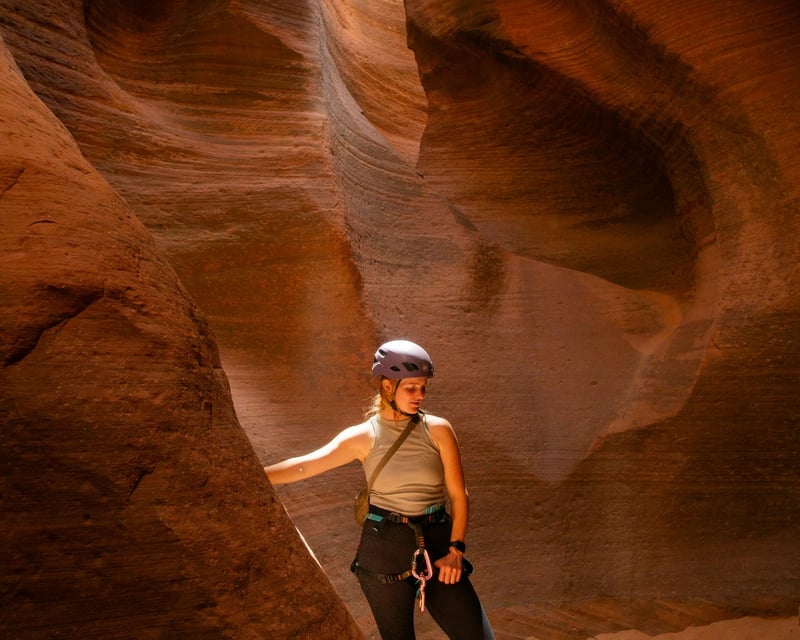 UTV & Slot Canyon Rappelling Tour near Zion National Park