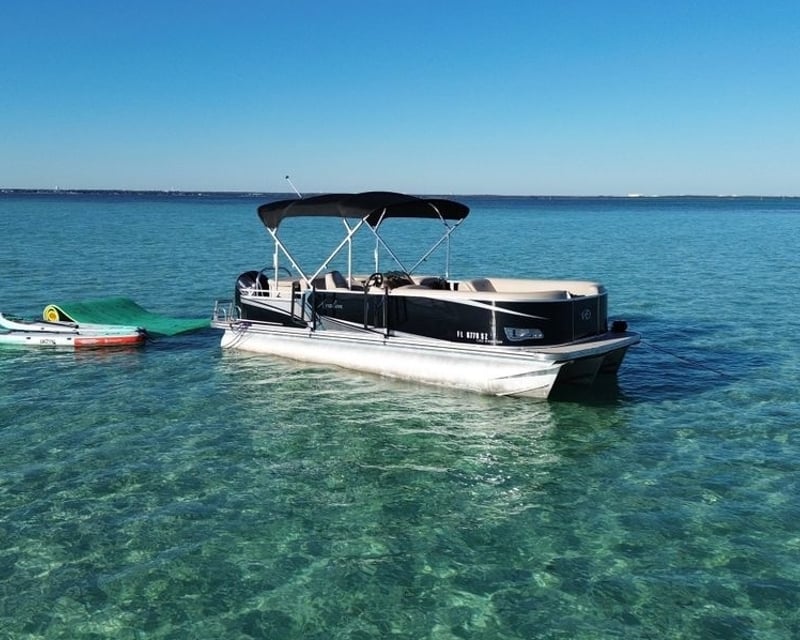 Private Crab Island Pontoon Charter from Fort Walton Beach