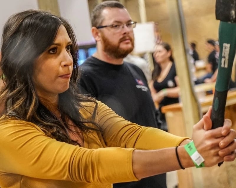 Axe Throwing Lane with 2 Targets in Philadelphia