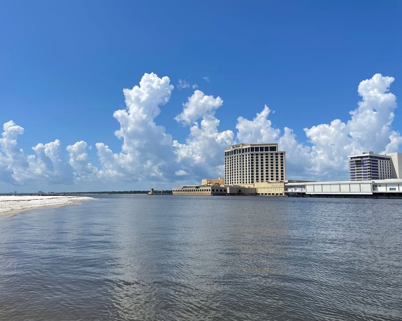 Biloxi Boat Ride Along Deer Island and Biloxi Beach